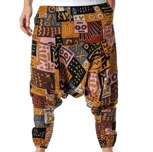 Pantalones Deportivos de Trabajo para Hombre, Diseño Personalizado con Logotipo OEM, Pantalones de Chándal con Bolsillos, Pierna Ancha, Entrepierna Caída, Color Sólido - Product Image 5