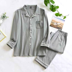 Regular Size <b>Women's</b> Wear Sleep Clothing Button Down Shirts & Trousers Pants Sets Low Price Summer Collection 2 Piece Suits - Product Image 6