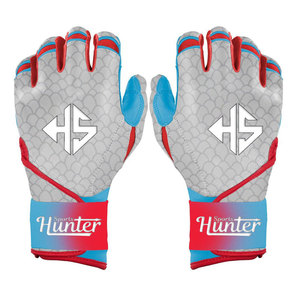 Gants de frappe de baseball de haute qualité en cuir respirant avec logo personnalisé et taille sur mesure - Product Image 1
