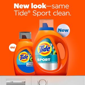 Lessive liquide Tide Plus Febreze Sport Odor Defense, compatible HE, 94 lavages, 132 fl oz - Product Image 5