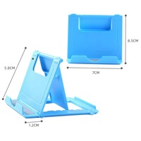 Support de téléphone réglable pour bureau, en matériau ABS, support de bureau portable pour iPad pliable