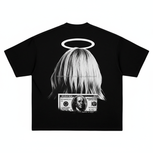 เสื้อยืดสตรีทแวร์ทรงโอเวอร์ไซส์ คุณภาพสูง เป็นมิตรกับสิ่งแวดล้อม เนื้อผ้าหนา พิมพ์ลายสกรีนตามสั่ง ผ้าฝ้ายหนัก ทรงครอป สำหรับผู้ชาย - Product Image 2