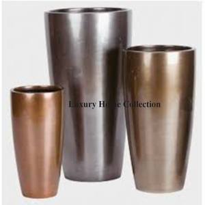 หม้อและเครื่องปลูกต้นไม้สีดำทองแดงโบราณและสีดำของนักออกแบบที่น่าชื่นชมแฟนซีที่ไม่เหมือนใคร - Product Image 4