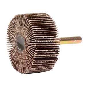 Disque abrasif en oxyde d'aluminium de 100 mm de diamètre, grain personnalisable OEM 40~400, montage sur arbre, Jaze Hardware CFD Taiwan - Product Image 2