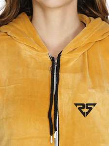 Chándales de mujer con logotipo personalizado, sudaderas con capucha para correr de talla grande, de 2 piezas traje deportivo, sudaderas con capucha y pantalones de terciopelo, chándales para correr - Product Image 5