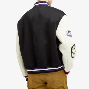 Chaqueta Universitaria Personalizada con Bordado para Hombre, Nueva Llegada 2026, Venta Caliente, Chaqueta Varsity Económica para Hombre - Product Image 6