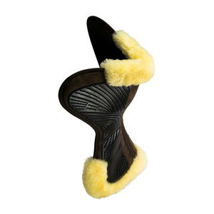 Premium Lightweight Western Equestrian Half Saddle <b>Pad</b> & Gel <b>Pad</b> with Cotton Fabric Lining Custom Logo OEM 2026 New Arrival - Product Image 4