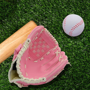 Gants de base-ball avec motif de poignet en fourrure, taille adulte et jeune - Product Image 5