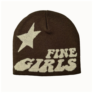 Gorro de lana grueso cálido de invierno personalizado para mujer, gorro universal para amantes, gorro para escena de playa - Product Image 3