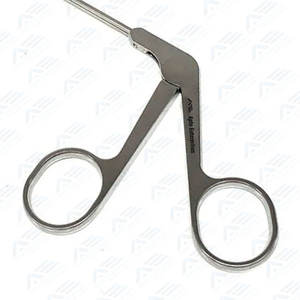 Hoja curva izquierda de 5mm, tijeras de cocodrilo Ent de acero inoxidable, instrumentos quirúrgicos, instrumentos médicos quirúrgicos - Product Image 5