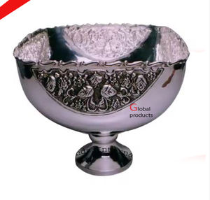 Nouvel arrivage Bol de service en acier inoxydable en métal doré brillant pour restaurant et bar d'hôtel - Product Image 4