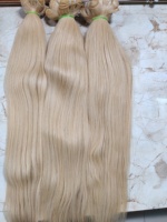 Extensions de cheveux indiens bruts 613 Remy vierges lisses, 10-30 pouces, 100% cuticules intactes, mèches de cheveux humains d'un seul donneur, vente directe usine