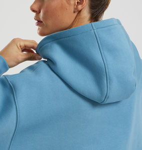 Luxe surdimensionné femmes 100% coton sweats à capuche goutte épaule Streetwear confort ajustement personnalisé qualité Premium hiver à capuche - Product Image 2