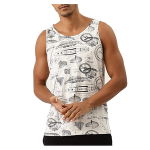 Ropa de entrenamiento de calidad superior superventas, camiseta sin mangas para hombres, camiseta sin mangas de secado rápido para hombres - Product Image 2