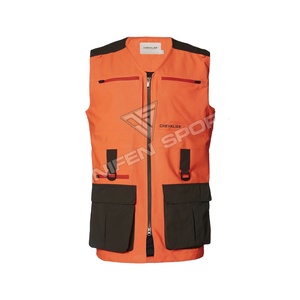 Chaleco Táctico de Caza para Hombre, Talla Personalizada, Color Naranja y Verde, Tela de Algodón y Poliéster, con Servicios OEM y ODM - Product Image 1
