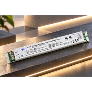 ไดรเวอร์ LED กระแสคงที่แบบหรี่แสงได้ รุ่น GP-LCA048-32D IP67 ขนาด 300x33.3x28 มม. สำหรับไฟส่องสว่างภายนอกอาคาร - Product Image 3