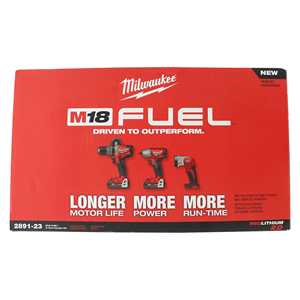 Kit Combinado de 3 Herramientas M18 FUEL 2891-23, Herramientas Eléctricas a Batería de Velocidad Variable - Product Image 1