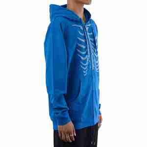 Meilleures ventes Arrivée hiver 2026 Hommes Sweat-shirts basiques en polaire épais, en coton mélangé, à capuche, à strass, en promotion - Product Image 4