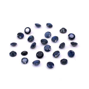 Saphirs bleus naturels non traités, calibrés, ronds, 3 mm et 4 mm, taille brillant ovale marquise, aquamarine, de chez Name-Natural Gems - Product Image 1