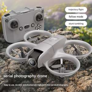 New Boys' Plastic Quadcopter Toy Long Battery Life Dual Cameras Optical Flow Positioning <b>LED</b> <b>Lights</b> 4-<b>Channel</b> Control Wi-Fi - Product Image 2