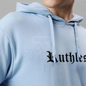Sudadera con Capucha Ligera para Hombre, Tejido Transpirable de Alto Rendimiento, Estampada, para Entrenamiento Deportivo, Running y Ejercicio - Product Image 3