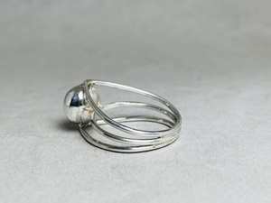 Venta al por mayor de fábrica, anillo de banda personalizado, anillos de bola de moda de buena calidad, anillo de Plata de Ley 925 al por mayor, joyería de plata - Product Image 4