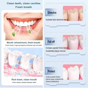 Dentifrice Probiotique SP-6 pour l'Halitose, Blanchissant, Élimination des Taches, Menthe Fraîche, Sûr pour l'Émail, Soin Quotidien d'Hygiène Buccale 120g - Product Image 3