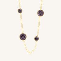 Collier pendentif oeil de malheur pour femmes Bijoux de haute qualité en argent sterling 925 plaqué or 18 carats Pierre Zircon