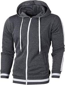 Survêtement athlétique à capuche 2 pièces personnalisé pour hommes-Pull à manches longues Sweat-shirt Jogging Pantalon de survêtement Hiver Logo Plus Size - Product Image 3