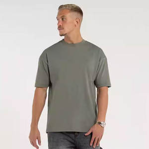 Nueva llegada 2025 ropa informal más vendida Fitness peso pesado 300g logotipo personalizado a cuadros transpirable 100% algodón ropa de calle hombres - Product Image 5