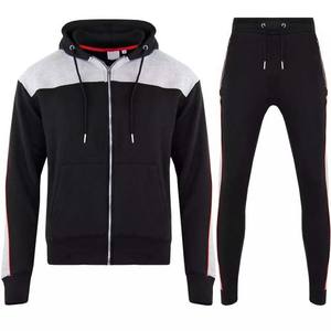 Venta al por mayor de hombres, diseñe su propio chándal deportivo, chándal para hombre, 100% de algodón, forro polar, cremallera, chándales informales de invierno, conjuntos 2025 - Product Image 1