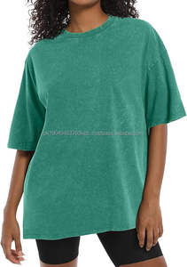 Waseem impex เสื้อยืดลำลองแบบดึงไหล่100% ผ้าฝ้าย - Product Image 3