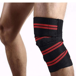 Bandes de genou personnalisées, élastiques, respirantes, pour la musculation, le powerlifting, très résistantes, en néoprène, entraînement unisexe, OEM - Product Image 6