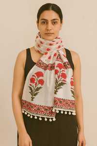 <b>Women</b> Cotton Fashion Stole Comfortable Breathable <b>Scarf</b> <b>for</b> Daily Use <b>for</b> Best Price - Product Image 3