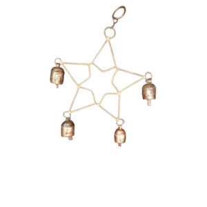 Campanas decorativas de diseño moderno Campanas de metal hechas a mano de alta calidad Estilo tradicional Uso en interiores y exteriores Energía positiva - Product Image 6