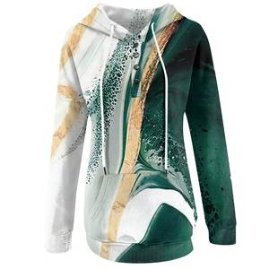 ผู้หญิงที่มีคุณภาพสูงกว่าHoodiesชุด Sweatsuitsที่กําหนดเองปักผู้หญิงHoodiesเสื้อสวมหัวขนาดUSA Hoodieสําหรับผู้หญิง - Product Image 4