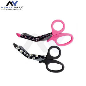 Ciseaux de traumatologie en acier inoxydable pour les premiers secours et les paramédicaux, ciseaux médicaux à manivelle, norme de sécurité Mol - Product Image 5