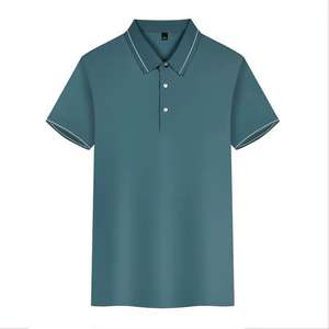Polos de algodón Premium para hombre, nueva tendencia a la moda, polos de tela de punto personalizados de talla grande, polos para hombre - Product Image 4