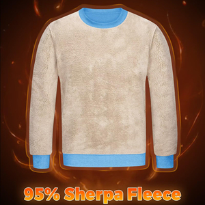 High Quality O-Neck Long Sleeve 100% Cotton Regular Fit Eco-Friendly Breathable <b>Sweatshirt</b> for Men Winter Embroidered Logo OEM - Product Image 3