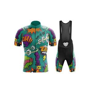 Conjuntos de camisetas de ciclismo para hombre al por mayor, trajes de ciclismo de carretera personalizados, los mejores uniformes de manga corta ligeros y transpirables de secado rápido - Product Image 6