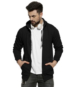 High Quality Pullover <b>Plain</b> <b>Hoodies</b> for Men's Heavy Weight Hip Hop Solid Color Sports Wear <b>Hoodies</b> 100%cotton - Product Image 1