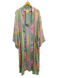 Bridal Bell Robe Light Weight Silk Robe For Woman Night Wear Long Robe, Floral Print Indian Vintage <b>Recycled</b> Silk Sari Kimono, - Product Image 3