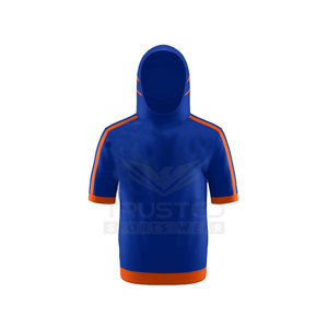 Última Moda en Sudaderas de Manga Corta para Hombre, Diseño Sólido, Ropa Urbana de Invierno, Algodón Orgánico Ecológico, Personalizable, Directo de Fábrica - Product Image 1