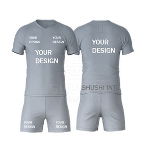 Tenue de football personnalisée sublimée, respirante, à séchage rapide, manches courtes, uniformes de football pour clubs, OEM ODM, uniforme de football personnalisé - Product Image 1