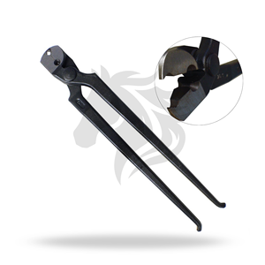 Extracteur de clous à fer à cheval Mustad noir de 11 pouces pour la dépose de ferrures de cheval - Product Image 2