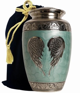 Urna funeraria de diseño único para cenizas humanas, urna de cremación de gran capacidad para adultos y mascotas, duradera disponible a los mejores precios - Product Image 1