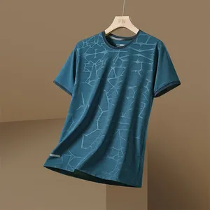 T-shirt à manches courtes pour homme de haute qualité, 100% coton, imprimé, style streetwear estival, décontracté, écologique, respirant, tendance - Product Image 5