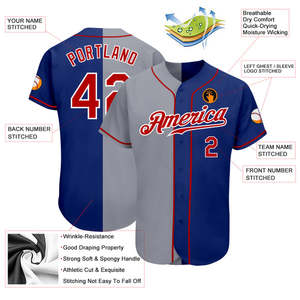 Venta al por mayor profesional cosido fábrica de camisetas de béisbol transpirable ligero duradero ropa de secado rápido para las academias - Product Image 3