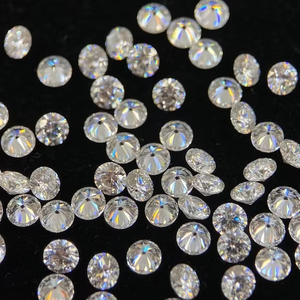 พลอยมอยส์ซาไนต์คุณภาพสูง สีขาวพิเศษ เกรด D ขนาด 1x1 มม.  เปลี่ยนสีได้/มีประกายไฟ รับรองโดยบุคคลที่สาม สำหรับขายส่ง - Product Image 1