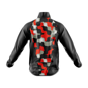 Veste coupe-vent zippée imperméable à logo personnalisé 100% veste de sport unisexe décontractée en nylon pour le printemps et l'environnement - Product Image 5